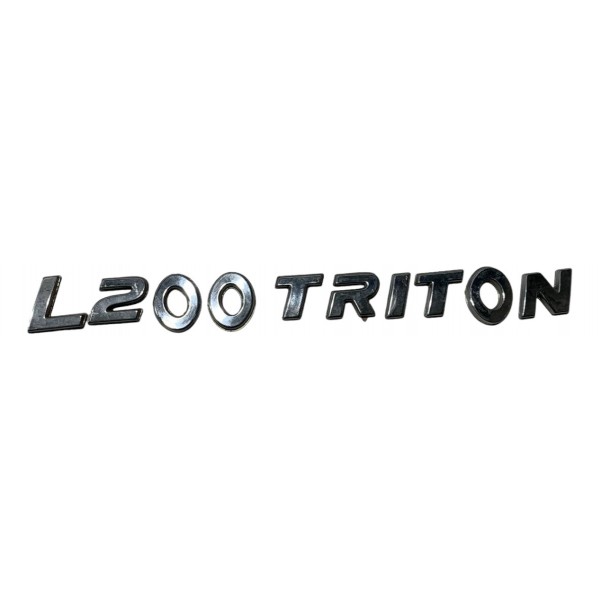 Emblema Letreiro Tampa Traseira Mitsubishi L200 Triton 2021